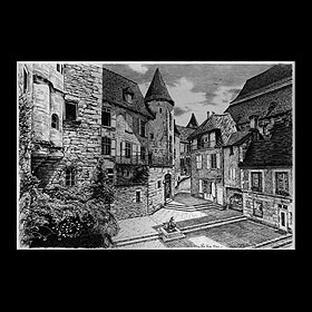 Les trois oies de Sarlat